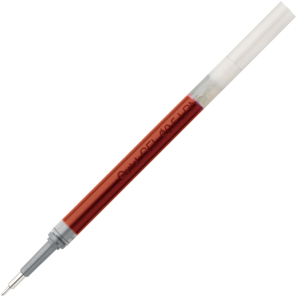 Pentel EnerGel Liquid Gel Pen Refill  0.5 mm  Red Ink