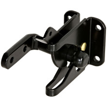 National Hardware N101-337 V22 automaattinen portin salpa, musta 1 pakkaus