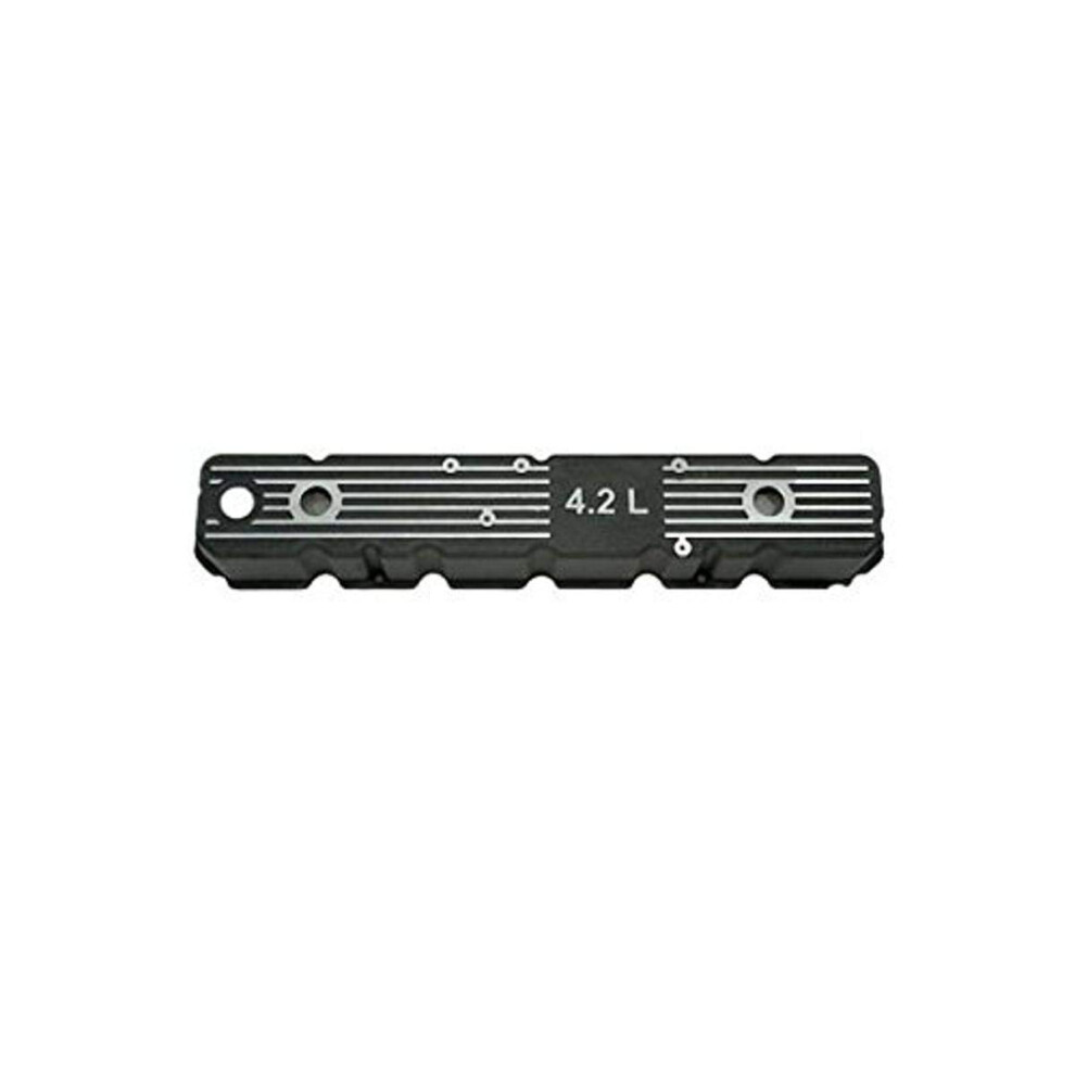 Omix-Ada | 17401.08 | Engine Valve Cover Logo Aluminum | Oe Reference: 83501398Alb | Fits 1980-1991 Cj / Yj / Xj / Sj 4.2L Black 804314152321