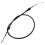Bev?gelsespro 05-0315 sort vinylgaskabel 1