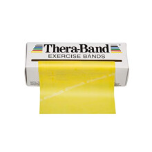 Fasce di resistenza THERABAND, rotolo da 6 iarde, fascia elastica in lattice professionale per la parte superiore del corpo, la parte inferiore d
