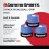 Gamma Supreme Overgrip Blue 3 Pack 2