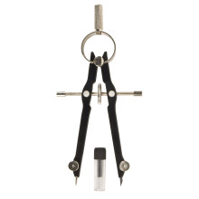 Alvin Bow Compass and Divider Pivot Point Model 494 Ideal Compass til Geometry Drafting and Engineering Draw and Architecture Tool Metal - 5 inch