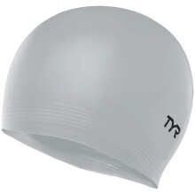 TYR Heren Zwarte Zwemcaps, Zilver