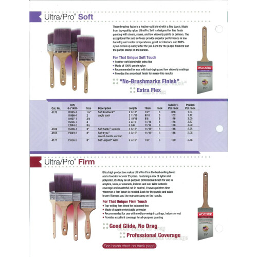 Pincel Wooster Brush 4170-3 Ultra/Pro Soft Lindbeck, 3 Polegadas, Roxo 2