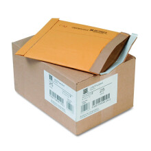 Sealed Air 64775 Jiffy gewatteerde zelfdichtende mailer #2 8 1/2 x 12 natuurlijk kraftpapier (doos van 25)