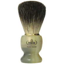 Omega 63171 Stripey 100% tiszta borotvlkoz kefe llvnnyal