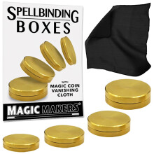 Cajas m gicas de hechizos de Magic Makers - Incluye pa o evanescente profesional