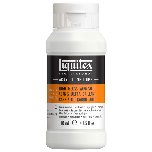Liquitex Professional High Gloss Varnish  118ml (4-oz)
