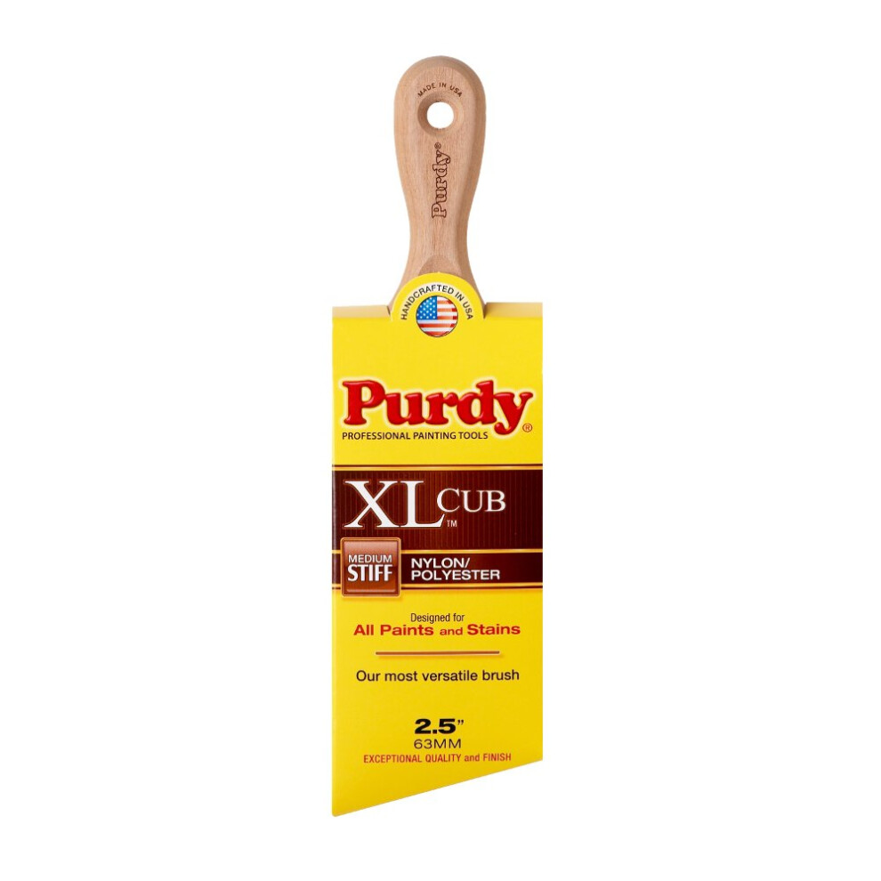 Purdy 2-1/2"""" 144153325 Xl Cub Angled Sash Paint Brush Tynex Orel