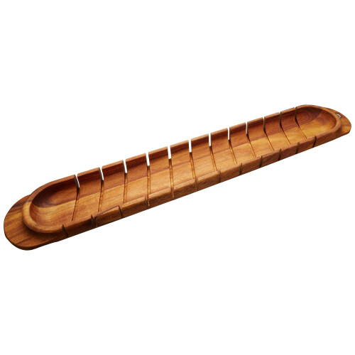 Miter para Pão Francês Ironwood Gourmet Avignon, Madeira Acácia, 1.75 x 4.75 x 29.25 polegadas