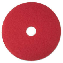 3M 08387 Low-Speed Buffer Floor Pads 5100  12-Inch Diameter  Red  5/Carton