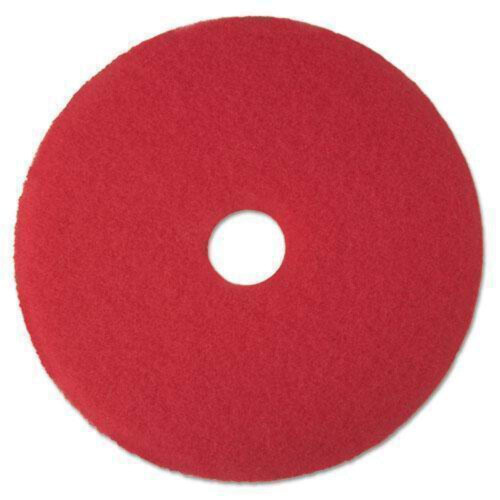 3M 3M 08387 Almofadas de piso de buffer de baixa velocidade 5100 12 polegadas de dimetro vermelho 5/caixa