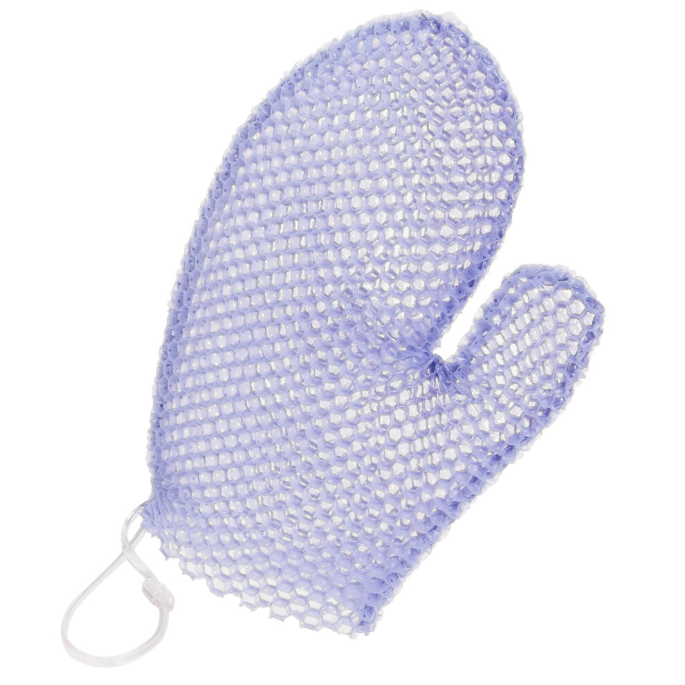Supracor Purple Spa Bath Mitt Body Exfoliator Face Scrub Sponge (Purple)