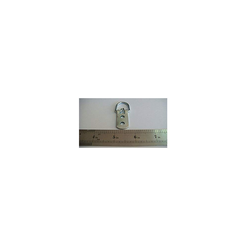 50 Extra Heavy Duty 2 Hole D Ring / Triangle Picture Frame Hanger Wiseacresart 795871135189