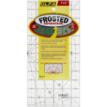 OLFA 1071819 QR-6X12 6-tommer x 12-tommer Frostet Advantage Acryl Ruler
