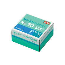 MAX USA Corp. HD-10DF Mini-Heftklammern, Silber