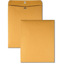 Quality Park Qua37805 Extra tunga Kraft Clasp-kuvert 100 / Box Brown 11,5 x 14,5