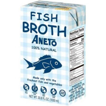 Aneto 362913 1 Liter Fish Broth, Pack of 6