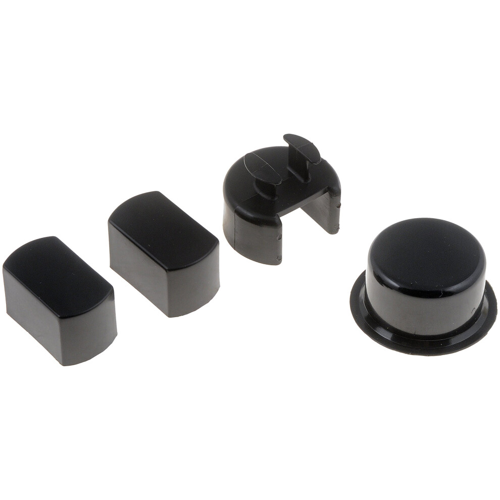 Dorman 38641 Tailgate Hinge Insert Kit - Left And Right - Bed And Gate Side Compatible With Select Dodge / Ford / Lincoln Models Black 037495386418