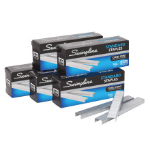 Swingline-Heftklammern, 5er-Pack, Standard-Heftklammern f   r Tischheftger   te, 1/4 Zoll L   nge, 210/Streifen, 5000/Karton (35101)