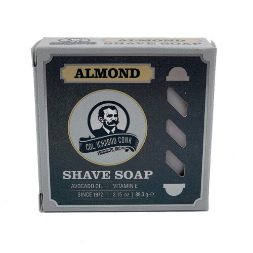 Col. Conk Amandel Scheerzeep 3,75 Ounce Groot