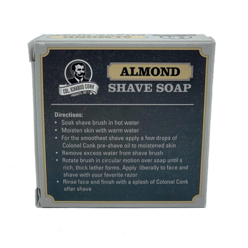 Col. Conk Amandel Scheerzeep 3,75 Ounce Groot 1