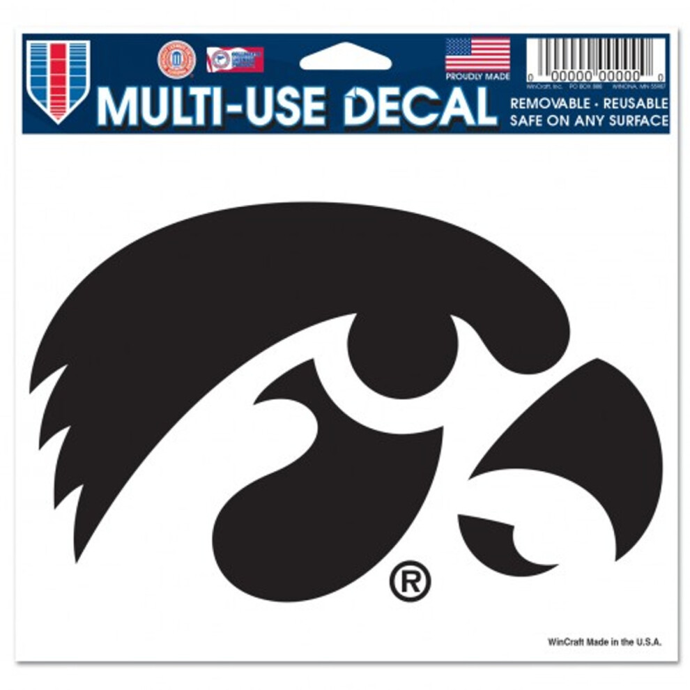 Iowa Hawkeyes Decal 5X6 Ultra Color 032085202321