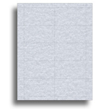 Papper för visitkort - 25 ark / 250 visitkort - 65lb (176 GSM) (Blå)