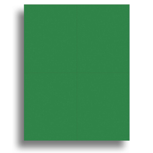 Κενό Χρωματιστό Χαρτί Postcard 4-up από Desktop Publishing Supplies - 25 Φύλλα / 100 Κάρτες