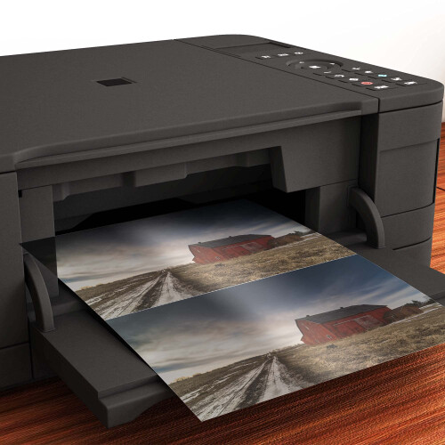 2-up Jumbo-Postkarten Laser Glossy - 100 Blatt / 200 Postkarten 2
