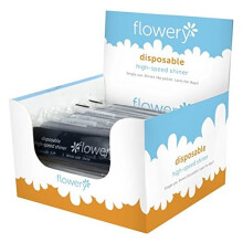 Blomsterrig engangs high-speed shiner display neglepolering buffer Prep form og glatte negle