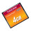 Transcend 4 GB 133X CompactFlash-hukommelseskort TS4GCF133 4