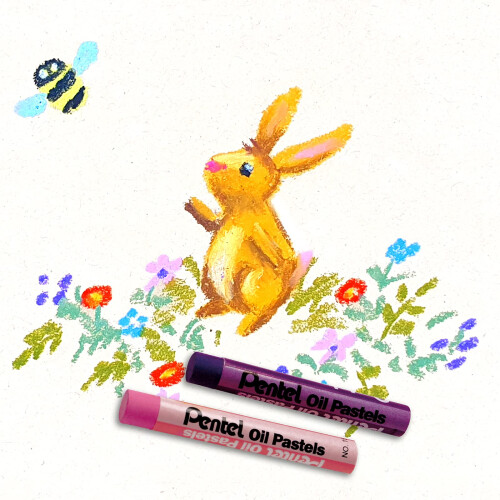Pentel PENPHN36 - Conjunto Pastel leo com Maleta 1
