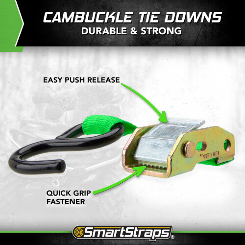 SmartStraps 10-Foot Cambuckle (4 te????a) 900 ????e? ??t??? se ??a?s? 130 ????e? ?sfa??? f??t?? e??as?a? - ???e? e???a?sta ?a? e?af??te?a f??t?a ??a ? 2