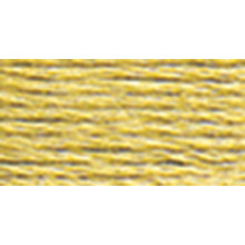 DMC 117-3046 hatszlas hmzo pamut selyem kzepes srga bzs, 8,7 yard