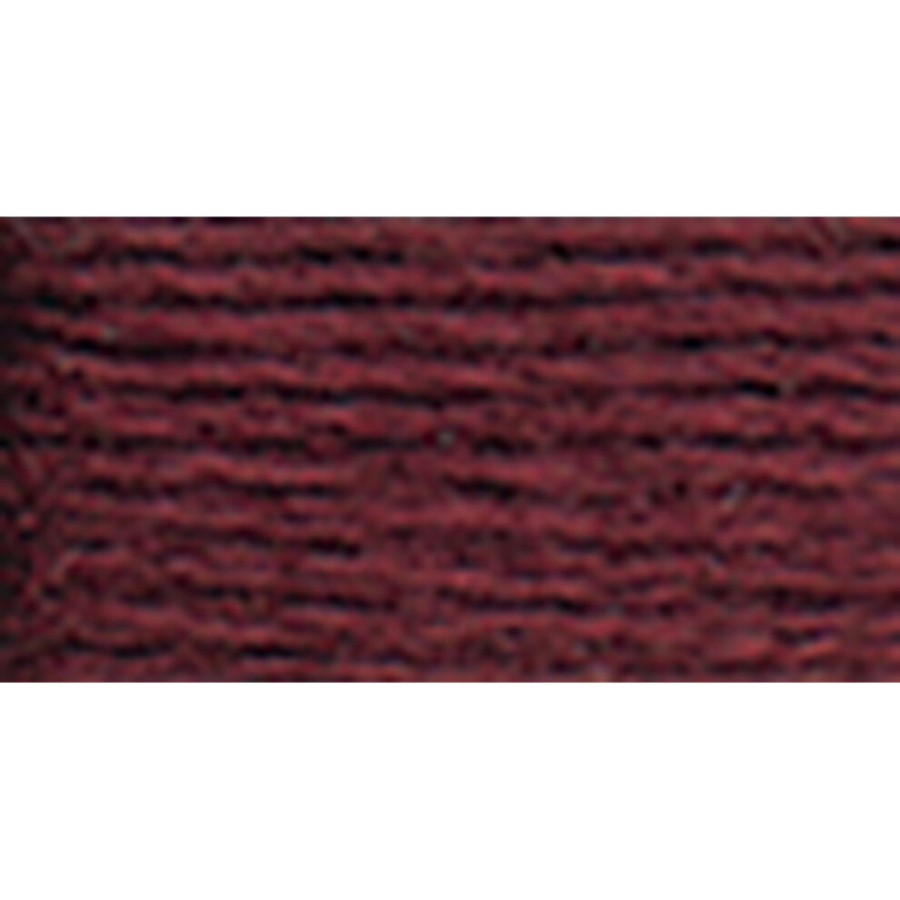 DMC 117-902 6 Strand Embroidery Cotton Floss  Very Dark Garnet  8.7-Yard