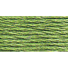 Fil     broder 6 brins DMC 117-989, vert for   t, 8,7 m