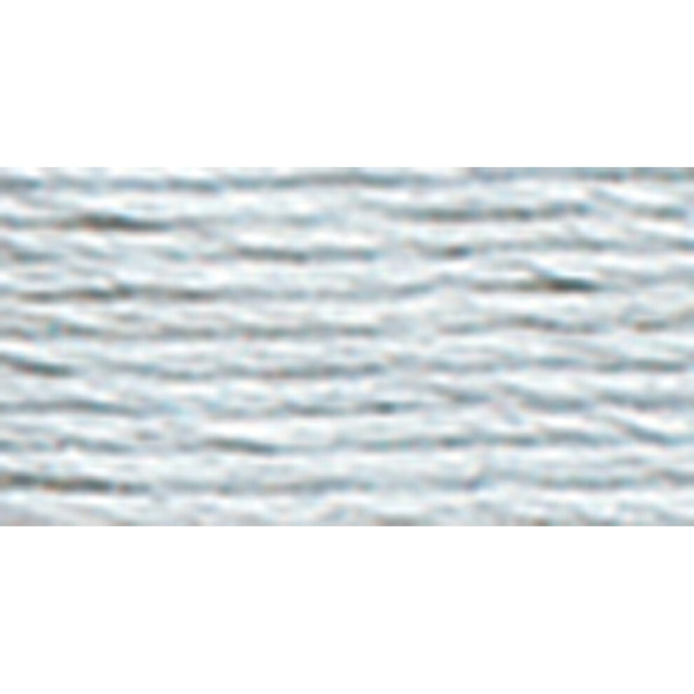DMC 117-3753 Mouline Stranded Cotton Six Strand Embroidery Floss Thread  Very Light Antique Blue  8.7-Yard