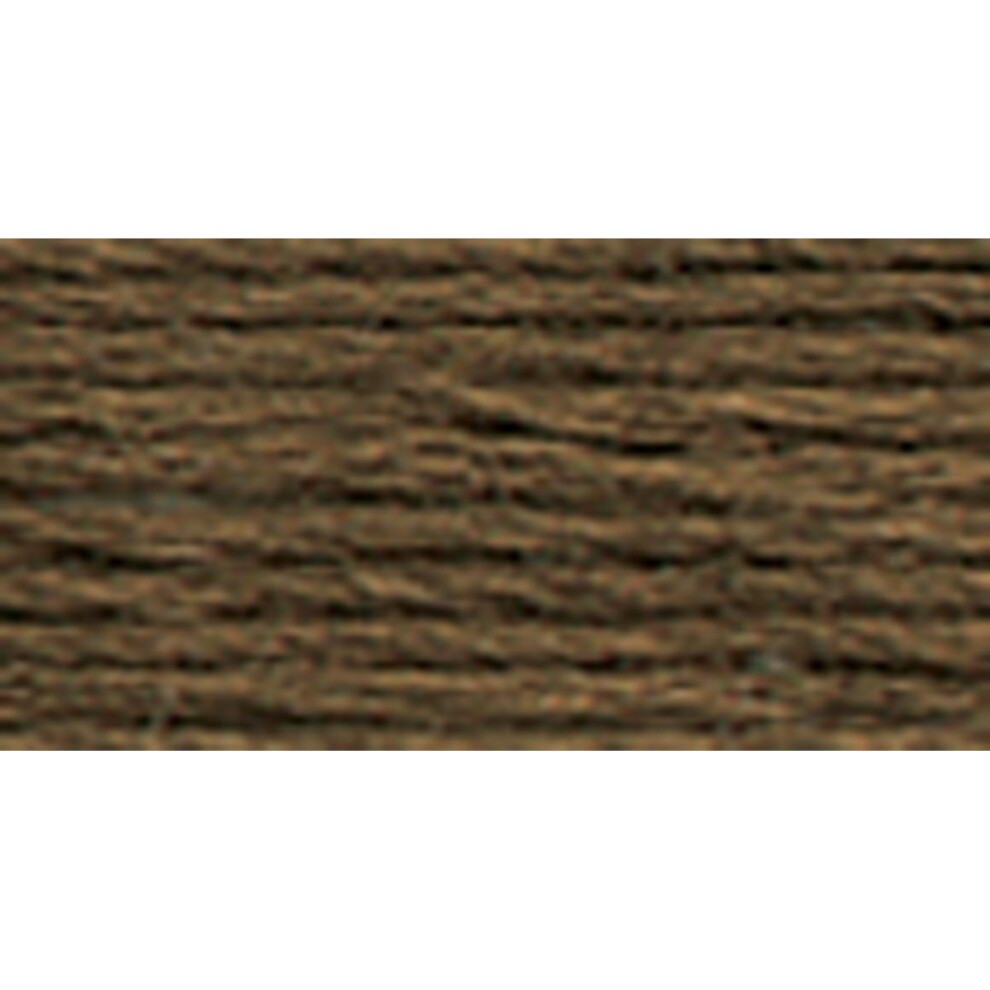 DMC 117-3781 Mouline Stranded Cotton Six Strand Embroidery Floss Thread  Dark Mocha Brown  8.7-Yard