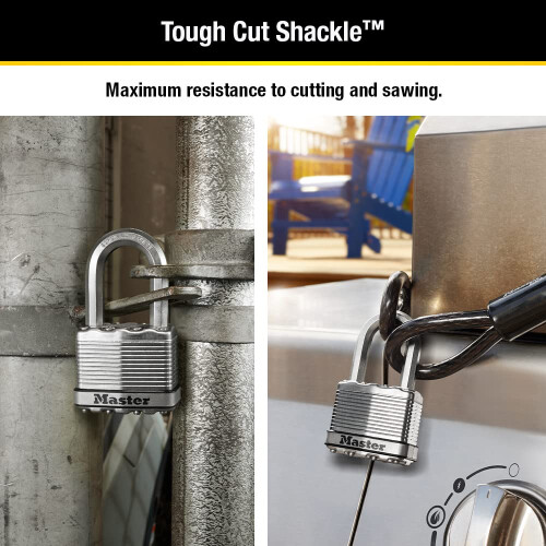 Master Lock Master Lock M5XDLF Magnum Παράθυρο Σιδερένιο με Κλειδί, 1 Πακέτο 1
