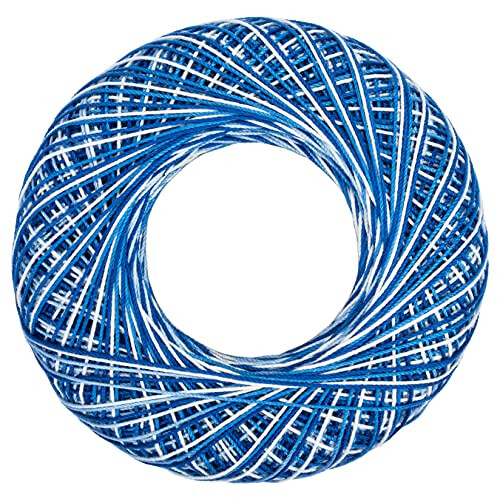 Coats Crochet Classic Crochet Thread 10 tons de azul 2
