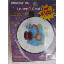 Dimensions du kit de point X 3x3 Cool Fins de Learn-A-Craft