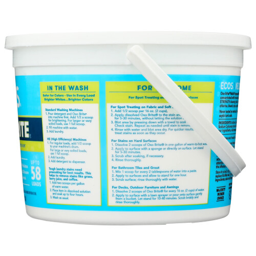 Oxo Brite, No Chlorine Bleach, 3.6 lb 2