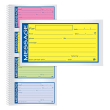 Adams High Impact Telefoonboek, 2-delig carbonloos, 5-1/4"" x 11"" 200 sets per boek (SC1153RB)