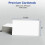 Avery Clean Edge Εκτυπώσιμες Κάρτες Επαγγελματιών, 2" x 3.5", Λευκές, 400 Κενές Κάρτες 5