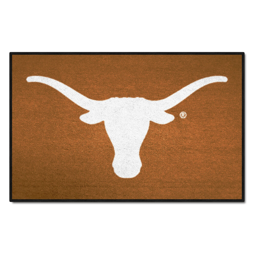 Fanmats 3175 Texas Longhorns Startermatte, Akzentteppich ? 48,3 X 76,2 Cm | Heimdeko-Teppich Und Tailgating-Matte F R Sportfans-image