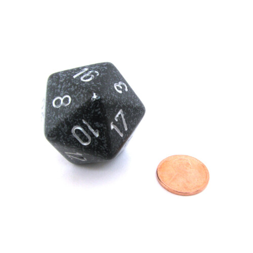 Dé dé Jumbo d20 - Dés 34mm : Ninja
