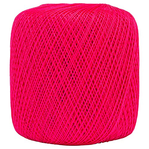 Coats Crochet Classic Crochet Thread  Hot Pink 1