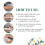 Clean + Easy Muslin Vaxstrips Stora Ben 100 Stycken 5